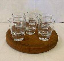 LOT DE 6 VERRINES design en verre