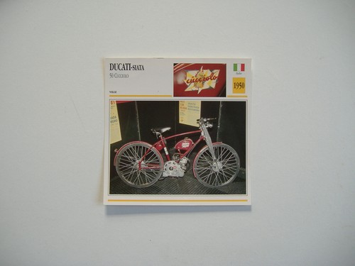 Fiche moto ducati - moto, ducati-siata