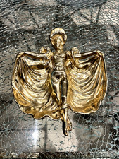 Danseuse de cabaret Parisienne, Belle Époque. Vide poche style Art Nouveau/Déco