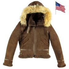 Blouson bombardier cuir - en,