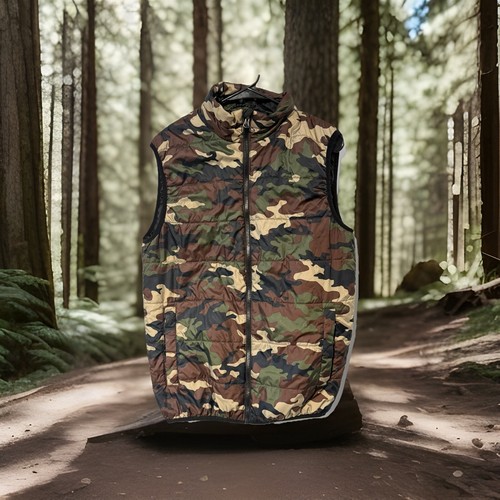 Camo hunting vest swisstech - camo,