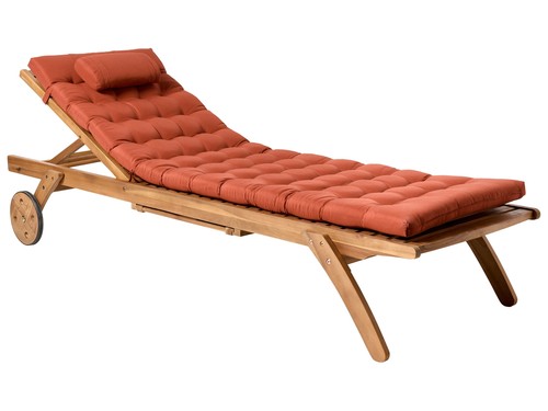 Chaise longue bois acacia - longue, d'acacia