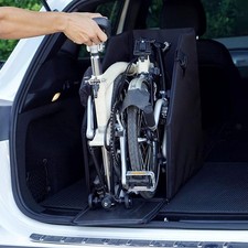 Coffre de rangement pliable pour vélo, sac de transport portable et