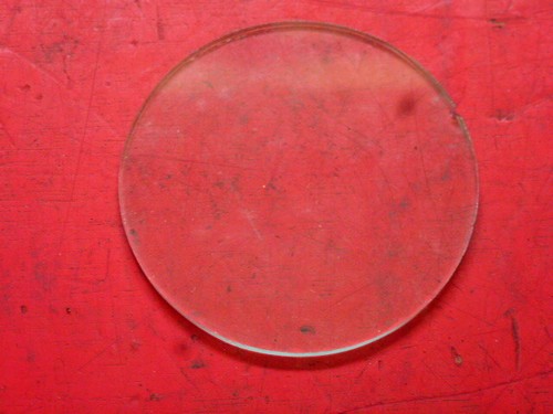 Verre plat pendule horloge - plat,