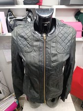 Stefanel veste femme cuir - veste,