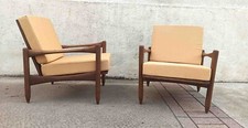 Paire fauteuils scandinaves - paire, de