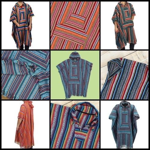 Long poncho cape capuche - cape,