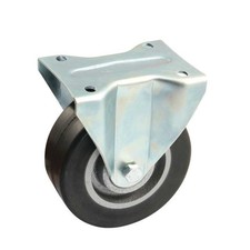 Roulette fonte 200mm fixe AVL