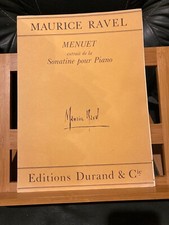 Maurice Ravel Menuet de la