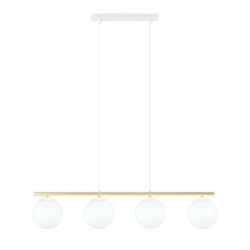 Suspension Luminaire Blanc Or