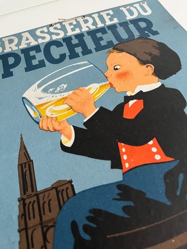 Ancien calendrier publicitaire