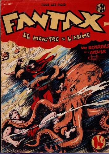 Fantax monstre de l - monstre, l'