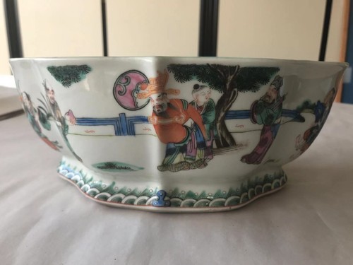 Antique chinese polychrome - antique,