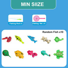 Ensemble De Pêche Magnétique Gonflable, Modèle De Fête À La Piscine, Jeux Et plu