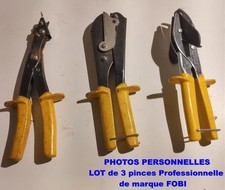 LOT 3 Pinces FOBI Professionnelle pour travail tôle suite à cessation d'activité