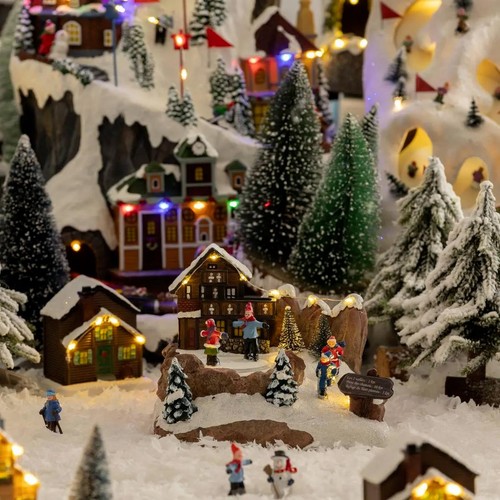 Village noël rando ski - village,