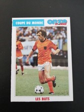 FICHE FOOTBALL  ONZE MONDIAL Robby Rensenbrink Pays-Bas