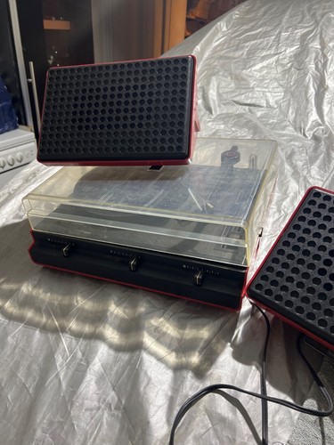 Tourne disques rft rouge - tourne,