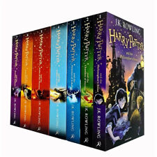 Collection complète de 7 livres pour enfants Harry Potter par J K Rowling