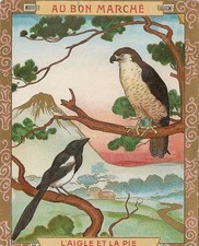 CHROMO AU BON MARCHE L'AIGLE