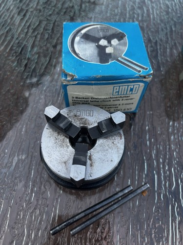 Emco unimat lathe 3jaw chuck - 3,