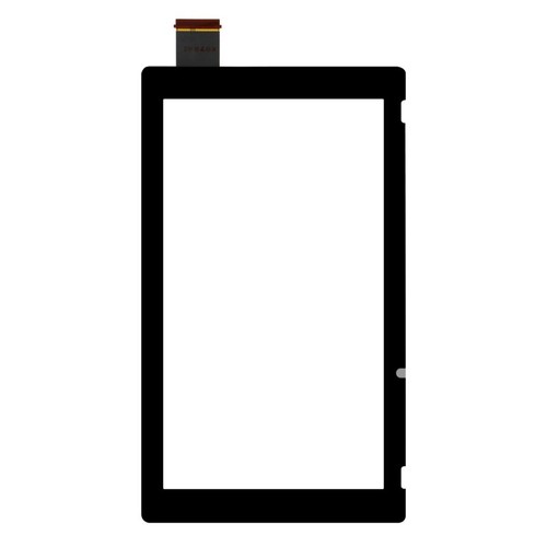 Vitre tactile noire nintendo - tactile,