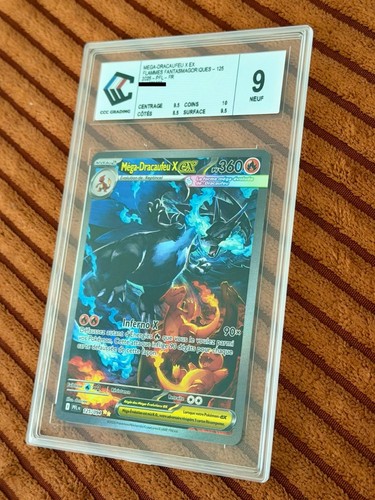 Carte pokémon méga dracaufeu - carte, méga-dracaufeu