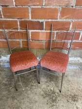 Paire de Chaise Ancienne Metal