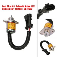 6670602 Solénoïde D'Arrêt De Carburant Pour Chargeur Bobcat 463 553 S70 S100