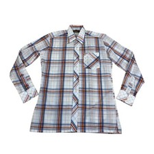 Vintage 70s Big Chemise Col S