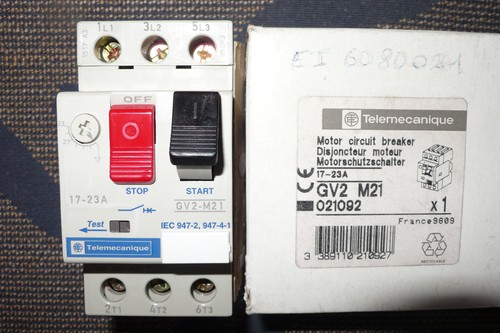 Disjoncteur moteur triphase - disjoncteur,