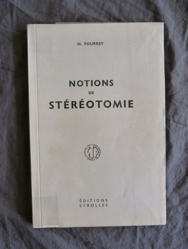 Fourrey notions de - m., "notions