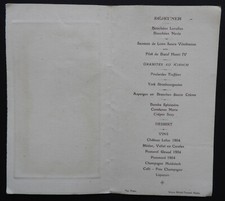 MENU ancien (28 avril 1920)
