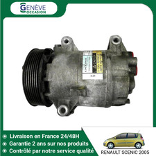 🇫🇷 COMPRESSEUR AIR CONDITIONNE RENAULT GRAND SCENIC II 2004-06 ➤8200309193 ♻️