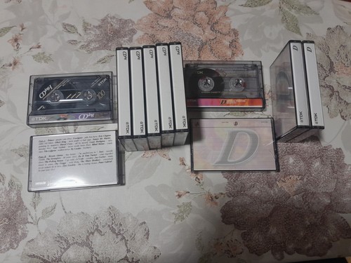 Tdk lot cassettes audio - tdk,