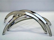 Extensions d'aile chrome Set avant et arrière pour RENAULT TWINGO Années 07-14