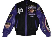 Pelle Pelle Veste Varsity