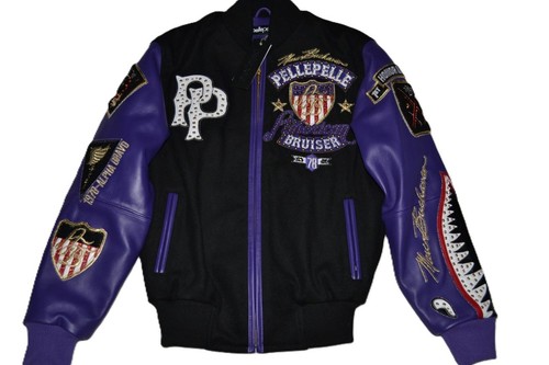 Pelle veste varsity - pelle,