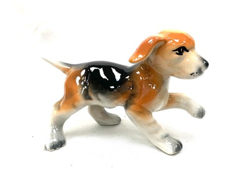 Vintage statue beagle en - vintage, de