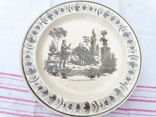 Assiette montereau 1825 - montereau,