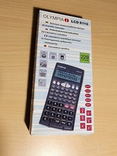 Olympia LCD 8110 Calculatrice Scientifique 229 Fonctions Neuve Scellée