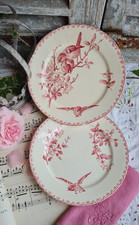 2 ANCIENNES ASSIETTES DESSERT