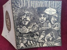 JETHRO TULL  - Stand Up - 1 st Press French 1969  - Pink " eye "  Island