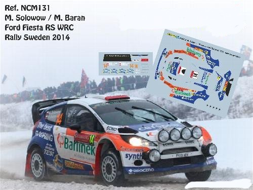 Decals ford fiesta rs - decals, wrc