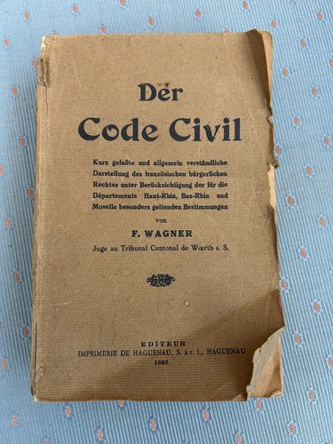 Livre ancien alsatica 1925 - alsatica, –