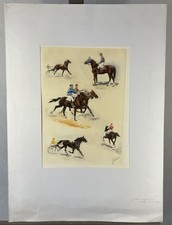 Emmanuel EFFREMOFF dit Jean Rivet Etude de chevaux de course Hippisme Tiercé