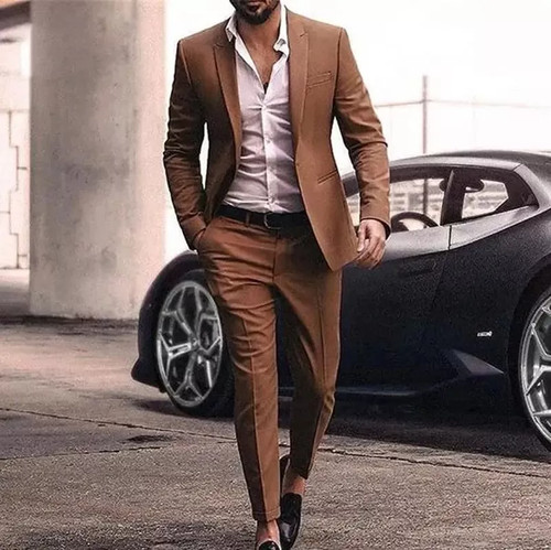 Ensemble homme marron - ensemble,