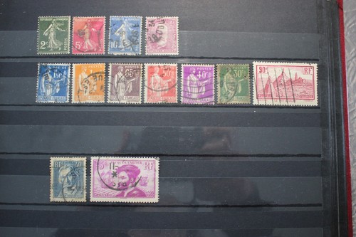 Lot timbres oblitérés - lot, de