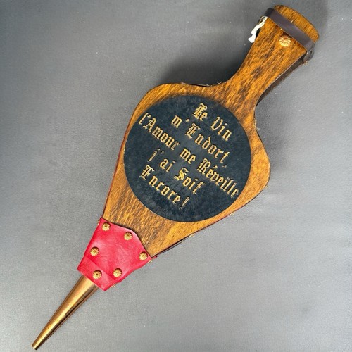 Ancien soufflet cheminée - soufflet,