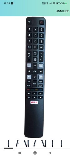 Remplacement telecommande tcl - telecommande,